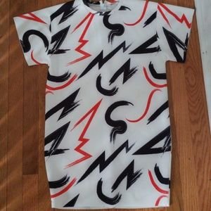 Zara scuba  knit dress